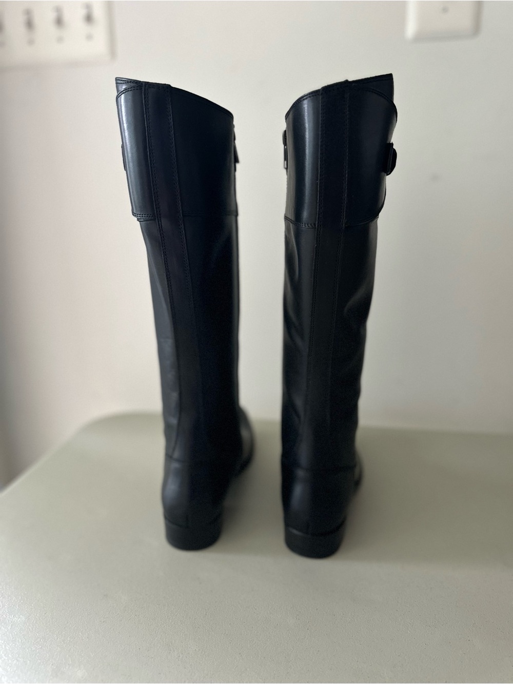 NIB Frye Molly Button Tall Boots BLACK 7M NIB - Picture 4 of 4